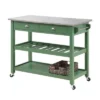 Carolina Kitchen Island With Stainless Steel Top Green - Boraam 1 Carolina Kitchen Island With Stainless Steel Top Green - Boraam -Furniture Store GUEST b239becb 0d22 4808 9c60 bb10d58ed2cd