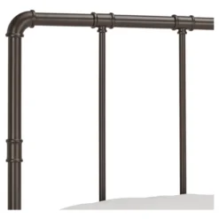 Marmora Industrial Piping Metal Bed - Inspire Q® -Furniture Store GUEST b24c69e9 bbc7 4402 aa63 316ed917b63f