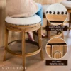 Maven Lane Alexander Backless Swivel Kitchen Stool