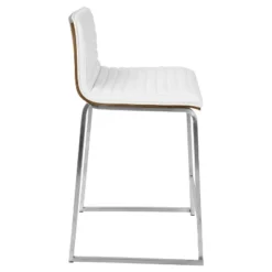 Set Of 2 26" Mara Contemporary Counter Height Barstool White - Lumisource -Furniture Store GUEST b25af7c7 280a 49b3 941b bd3b68b8c55a