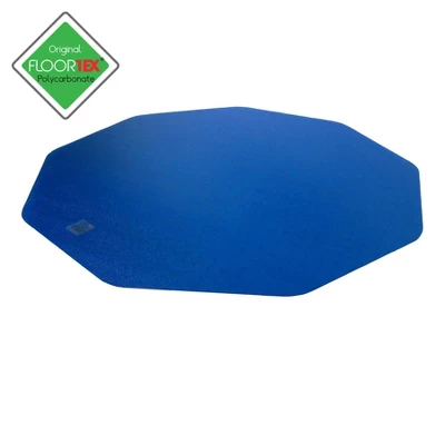 38"x39" Polycarbonate 9 Sided Chair Mat For Hard Floors - Floortex 8 38"x39" Polycarbonate 9 Sided Chair Mat For Hard Floors - Floortex - Image 6