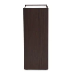 Walker Wood 5 Drawer Chest With Faux Marble Top Dark Brown/Marble/Gold - Baxton Studio -Furniture Store GUEST b3c115f1 4d3a 4aae 99ec b890c6cd463e