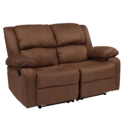 Emma And Oliver Bustle Back Loveseat With Two Built-In Recliners -Furniture Store GUEST b43bed71 889a 435f 94fc 5d19f2502023