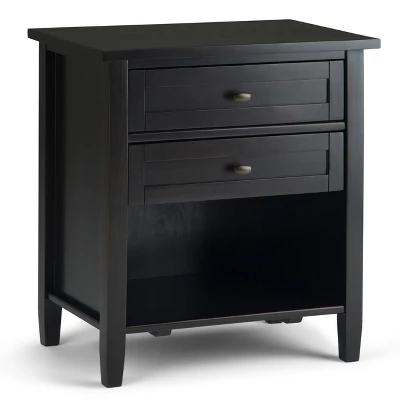 24" Norfolk Solid Wood Nightstand - WyndenHall 11 24" Norfolk Solid Wood Nightstand - WyndenHall - Image 9
