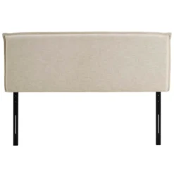 Camille Queen Upholstered Fabric Headboard Beige - Modway -Furniture Store GUEST b5096616 6f7b 4748 81a8 6011ed57e138