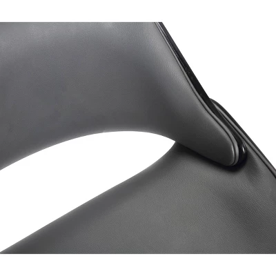 26" Mona Contemporary Counter Height Barstool - Armen Living 7 26" Mona Contemporary Counter Height Barstool - Armen Living - Image 5