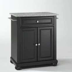 Alexandria Gray Granite Top Portable Kitchen Island/Cart - Crosley 16 Alexandria Gray Granite Top Portable Kitchen Island/Cart - Crosley -Furniture Store GUEST b6f537b8 4132 48cb 9df5 f4b98026b111