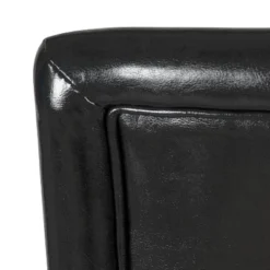 24" Faux Leather Luxury Counter Height Barstool - HomePop -Furniture Store GUEST b7135e06 127d 4dda a691 5461eec899d3