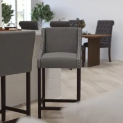 Merrick Lane Taylorsville 30 Inch Bar Height Stool With Nailhead Trim 26 Merrick Lane Taylorsville 30 Inch Bar Height Stool With Nailhead Trim -Furniture Store GUEST b7487aa2 75f3 423a b9cf 4cba68d7a868