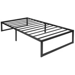 Emma And Oliver 14" Metal Platform Bed With Steel Slat Support And 12.5" Of Underbed Storage - No Box Spring Or Foundation Required -Furniture Store GUEST b7ed8b54 a886 48c6 abce 224f3b6ba345