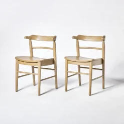 2pk Kaysville Curved Back Wood Dining Chair - Threshold™ Designed With Studio McGee 21 2pk Kaysville Curved Back Wood Dining Chair - Threshold™ Designed With Studio McGee -Furniture Store GUEST b8859535 25d6 44f9 9ed4 882e7bed9037