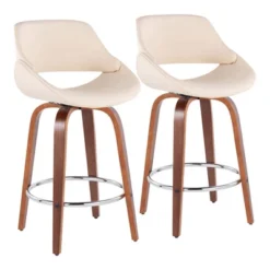 Set Of 2 Fabrico Height Barstools - LumiSource -Furniture Store GUEST b9b57033 0b9c 46aa b934 5af58b3bf72e