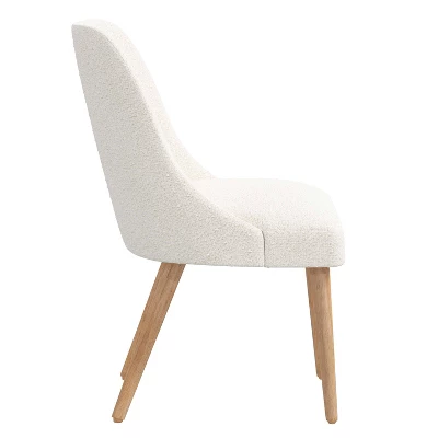 Sherrie Upholstered Dining Chair White - Skyline Furniture 4 Sherrie Upholstered Dining Chair White - Skyline Furniture - Image 2