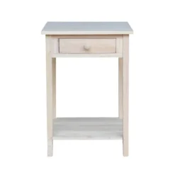 21" Nightstand Unfinished - International Concepts