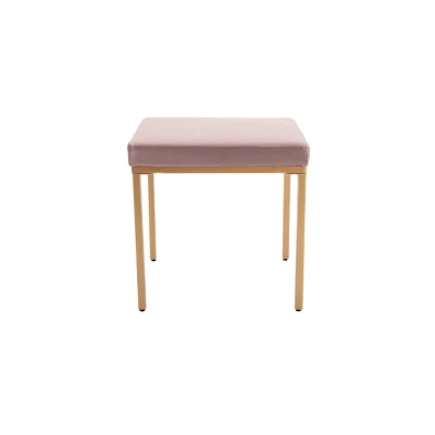 18" Square Metal Ottoman - WOVENBYRD 10 18" Square Metal Ottoman - WOVENBYRD - Image 8