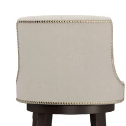 30" Halbrooke Swivel Barstool Smoke/Cream Hillsdale Furniture -Furniture Store GUEST ba64f815 106d 4dab a0a6 c59e7777444f