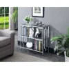 30" Town Square Chrome 3 Tier Bookcase Chrome - Breighton Home -Furniture Store GUEST bb4b60a8 b63c 446c 8eb6 7ac57d46d57d