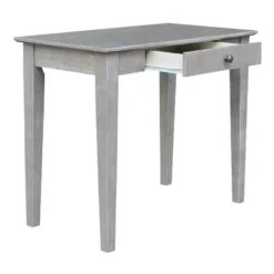 Small Desk With Drawer And Chair Washed Gray/Taupe - International Concepts -Furniture Store GUEST bb8663b5 da40 468d 944b e541ece319a9