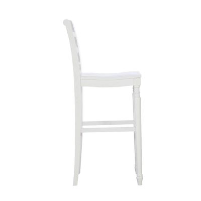 Bristol Barstool White - Powell Company 5 Bristol Barstool White - Powell Company - Image 3