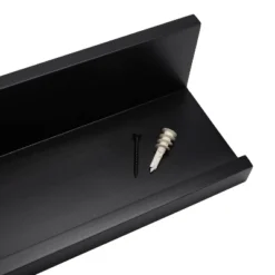 Set Of 2 (24") Modern Picture Ledge Wall Shelf Black - Inplace -Furniture Store GUEST bbfeca8f 91dc 4958 a4d6 3c2e282145cc