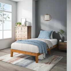 Alexia Standard Wood Platform Bed Frame Natural - Zinus 16 Alexia Standard Wood Platform Bed Frame Natural - Zinus -Furniture Store GUEST bc5fe045 885b 452a be27 bda45f72183d