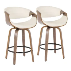 Set Of 2 Symphony Upholstered Counter Height Barstools - Lumisource -Furniture Store GUEST be57a7e0 8052 4def b083 092442a3b967