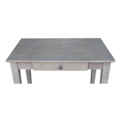 Small Desk With Drawer And Chair Washed Gray/Taupe - International Concepts -Furniture Store GUEST c08b1bf8 3354 47c0 a8c7 358ac13e62d2