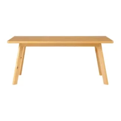 73" Shelburne Dining Table With Bench Warm Natural - Alaterre Furniture 16 73" Shelburne Dining Table With Bench Warm Natural - Alaterre Furniture -Furniture Store GUEST c1060222 3087 4b9c aa04 61be41ca1e91