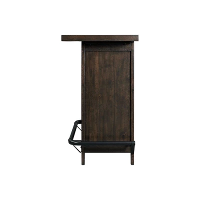 Stanford Storage Bar Smokey Walnut - Picket House Furnishings 4 Stanford Storage Bar Smokey Walnut - Picket House Furnishings - Image 2