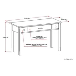 Franklin Writing Office Desk - WyndenHall -Furniture Store GUEST c1c17ca1 da40 438c a7e2 4a4115239059