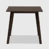 Britte Square Wood Dining Table Dark Brown - Baxton Studio -Furniture Store GUEST c33ebcfa ef58 4efc abfb f25b8f15281f