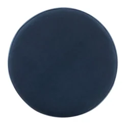 18" Round Ottoman With Metal Base - WOVENBYRD -Furniture Store GUEST c4981ffc c976 4754 86f2 497378149f71