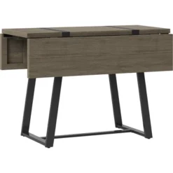 Brimfield Metal Base Extendable Dining Table Brown - Threshold™ -Furniture Store GUEST c4bbb164 0ea0 4507 8b94 e6b05687e2be