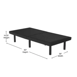 Emma And Oliver Custom Adjustable Bed Base With Motorized Dual Head And Foot Incline And Quick And Easy Assembly -Furniture Store GUEST c65b4aa5 910f 468e 856a 8b9815dffb3f
