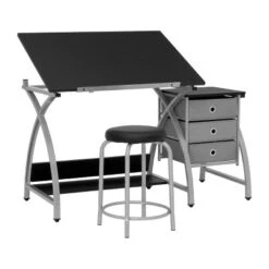 Comet Plus Drawing Table And Stool Set - Studio Designs -Furniture Store GUEST c685b06f f25f 4e10 84ac 7f3931d90995