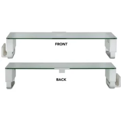 Mount-It! Tempered Glass And Aluminum Monitor Stand With USB Adapter | Fits Up To 32" Monitors | 66 Lbs. Weight Capacity 12 Mount-It! Tempered Glass And Aluminum Monitor Stand With USB Adapter | Fits Up To 32" Monitors | 66 Lbs. Weight Capacity -Furniture Store GUEST c7be9d76 a205 4359 80f9 887100681907