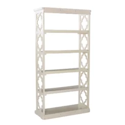 72" 5 Anthony Shelf Painted Bookshelf White - Powell Company 11 72" 5 Anthony Shelf Painted Bookshelf White - Powell Company -Furniture Store GUEST c81e65b5 8d89 49b9 86f2 ef115c2833f1