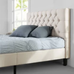 Misty Upholstered Platform Bed Frame - Zinus -Furniture Store GUEST c85b7d5c 65a6 470c 8307 52c289679913