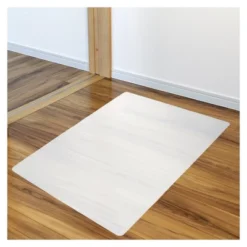 36"x48" Polypropylene Anti-Slip Foldable Rectangular Chair Mat For Hard Floors White - Floortex -Furniture Store GUEST c8b2ac7d 9f04 4e91 8fde 308ec7642d3f 1
