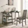 Dornoch 2 Shelf Writing Desk With Chair - HOMES: Inside + Out -Furniture Store GUEST c8b31aa2 74fe 4233 b587 c2c6624d7476