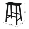 Davis Saddle Seat Stool - International Concepts -Furniture Store GUEST c8cd987f 9373 485e 9196 99ebbebf2de7
