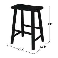 Davis Saddle Seat Stool - International Concepts