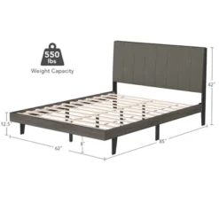 Costway Upholstered Tufted Bed Wood Platform Mattress Foundation Headboard Queen 13 Costway Upholstered Tufted Bed Wood Platform Mattress Foundation Headboard Queen -Furniture Store GUEST c9bc54bc dd10 457e b8b9 b799856f6fdf