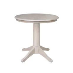 Solid Wood Round Pedestal Dining Table Weathered Gray - International Concepts 13 Solid Wood Round Pedestal Dining Table Weathered Gray - International Concepts -Furniture Store GUEST cb4bc5be 2277 4c2e 8437 9b47d9d00355