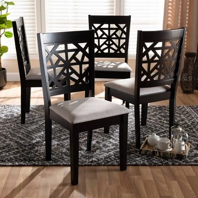 Set Of 4 Jackson Dining Chair - Baxton Studio 6 Set Of 4 Jackson Dining Chair - Baxton Studio - Image 4