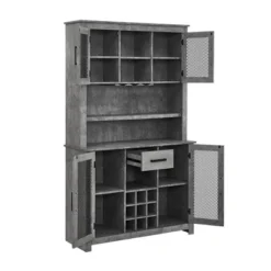 Tall Cabinet With Mesh Doors - Jill Zarin 28 Tall Cabinet With Mesh Doors - Jill Zarin -Furniture Store GUEST cb67df75 c850 43a3 84b9 826e7e445795