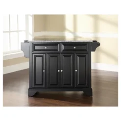 LaFayette Solid Granite Top Kitchen Island - Black - Crosley 10 LaFayette Solid Granite Top Kitchen Island - Black - Crosley -Furniture Store GUEST cbbe3c94 5ed2 4f99 83c3 2ab079caaa1e