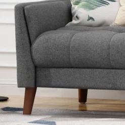 Candace Mid Century Modern Loveseat Dark Gray - Christopher Knight Home 11 Candace Mid Century Modern Loveseat Dark Gray - Christopher Knight Home -Furniture Store GUEST cc6b8d49 eb2f 4e37 b808 7dfc8292f099