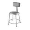 2pk 18" Heavy Duty Vinyl Padded Steel Barstool With Backrest Gray - Hampden Furnishings -Furniture Store GUEST ccaa3134 9652 4b01 b488 fff17fa5e598