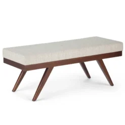 48" Nadine Mid Century Ottoman Bench Faux Air Leather - Wyndenhall 19 48" Nadine Mid Century Ottoman Bench Faux Air Leather - Wyndenhall -Furniture Store GUEST ccf01b1a b938 490c bed0 24f97ac58c87